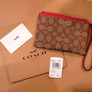 Brand new Coach Wristlet